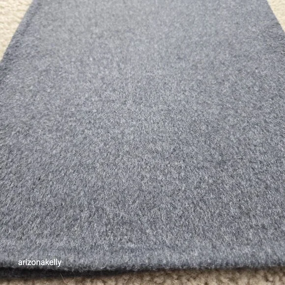 Wool Cashmere Grey Woven Scarf--Possibly Toteme